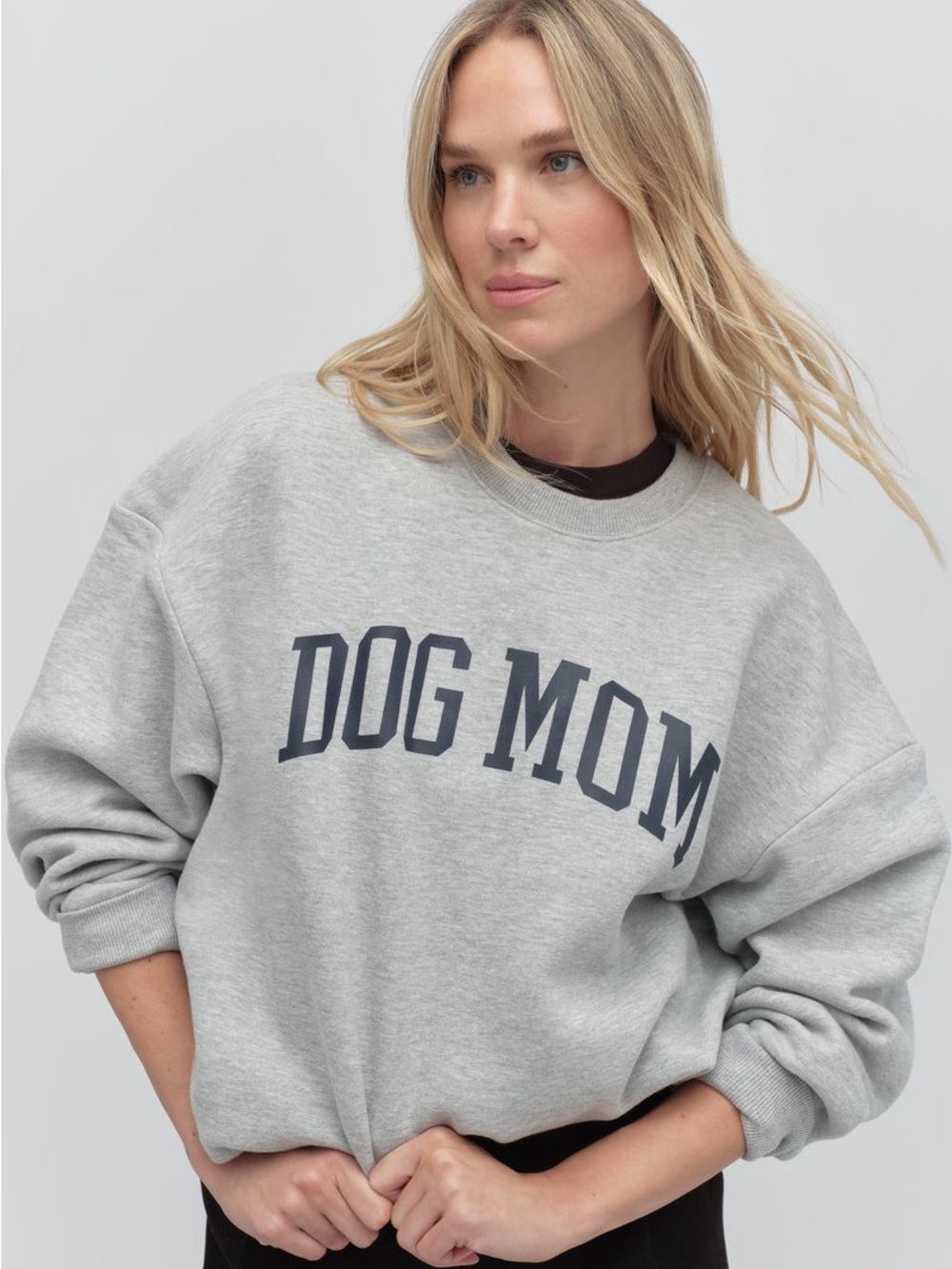 Favorite Daughter RARE The Dog Mom Gray Crewneck Sweatshirt sold out everywhere